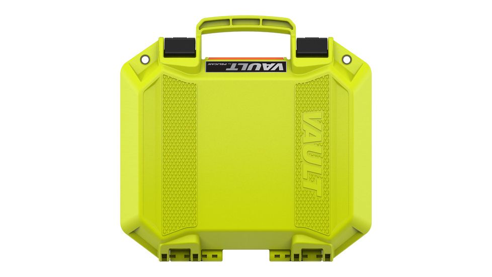 Pelican VAULT V100 Case, Small Pistol, 12.28in, Green, VCV100-0020-GRN