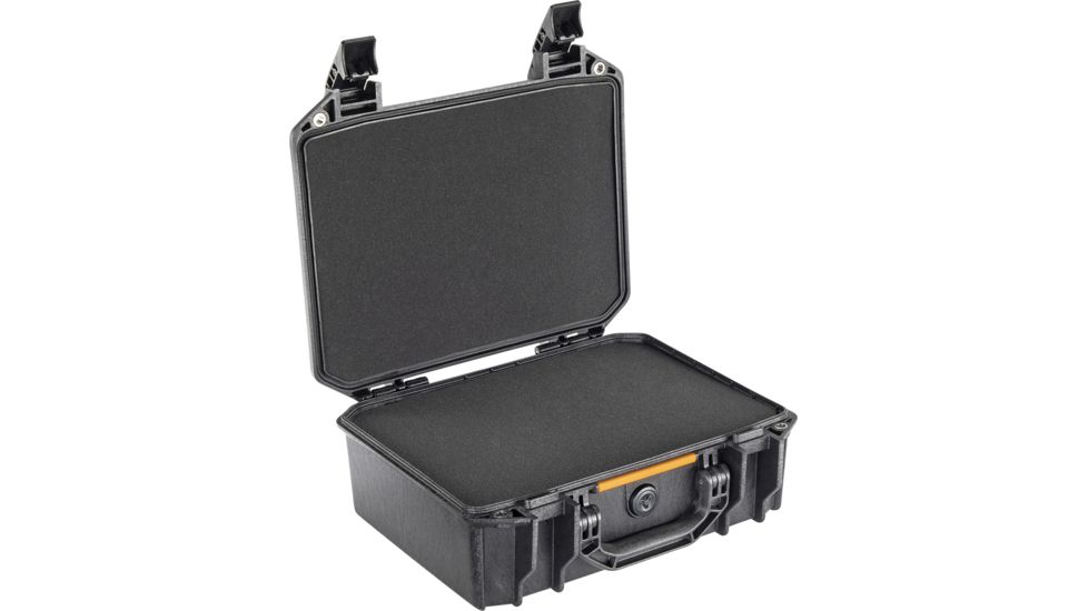 Pelican VAULT V200 Case, Medium Pistol, 15.41in, Black, VCV200-0000-BLK