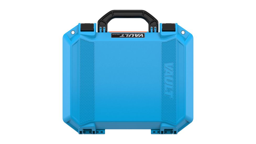 Pelican VAULT V200 Case, Medium Pistol, 15.41in, Blue, VCV200-0020-BLU