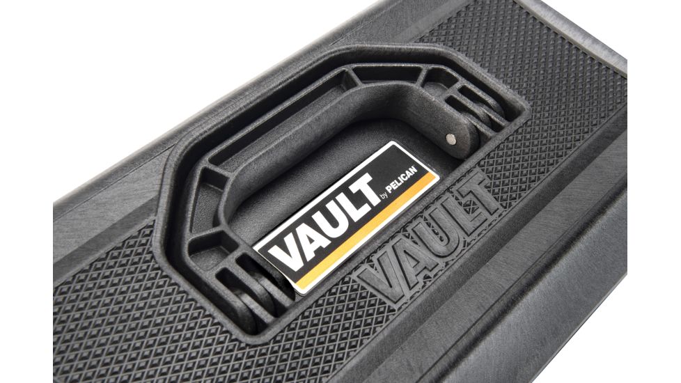 Pelican VAULT V250 Case, Ammo, 6.3x12.7x10 inch Internal, 16.27x7.9x11.93 inch External Dimension, Black, VCV250-0010-BLK