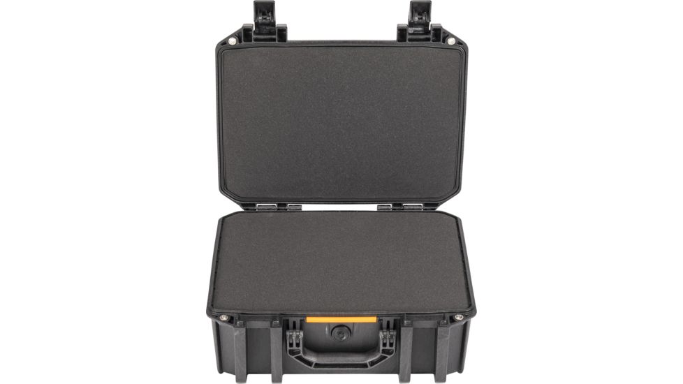 Pelican VAULT V300 Case, Large Pistol, 16x11x6.5 inch Internal, 17.54x14.21x7.16 inch External Dimension, Black, VCV300-0000-BLK