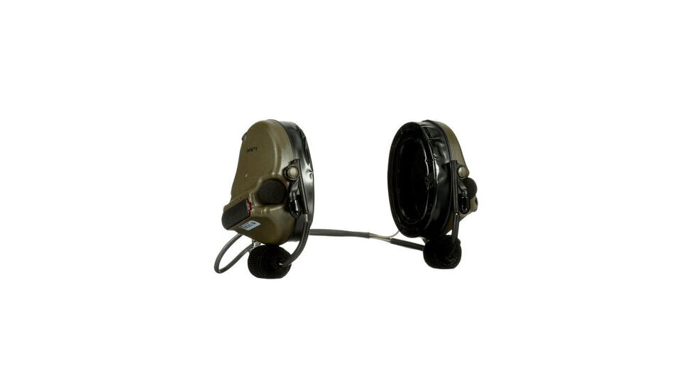 PELTOR 3M PELTOR ComTac V Hearing Defender Headset, Neckband, O.D. Green, MT20H682BB-09 GN