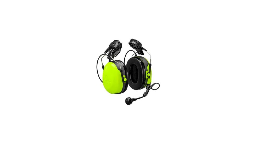 PELTOR CH-3 Headset Hard Hat Attached, Black/Yellow, MT74H52P3E-110