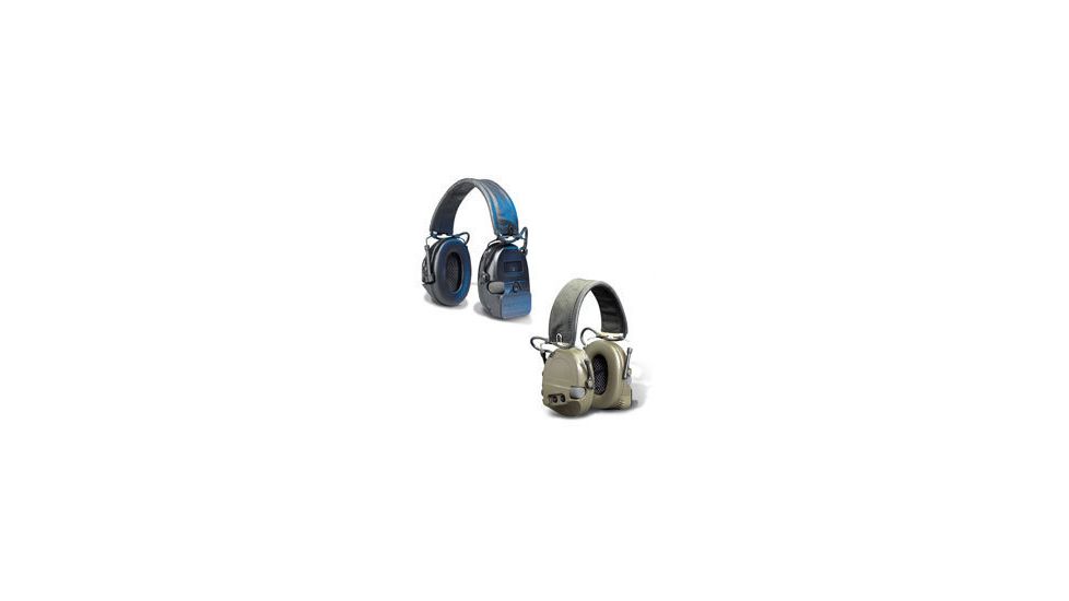Peltor Comtac Electronic Headset MILITARY GREEN w/ Microphone Mounting Post MT15H68FB-03