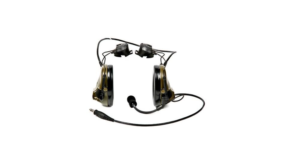 Peltor ComTac III ARC Kit,Dual Comm,Foliage Green,Gel Cushions,2 PTT,Carrying Bag,Batteries1/case, 88061-ARC