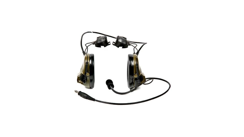 Peltor ComTac III ARC Kit,Dual Comm,Foliage Green,Gel Cushions,1 PTT,Carrying Bag,Batteries1/case, 88062-ARC