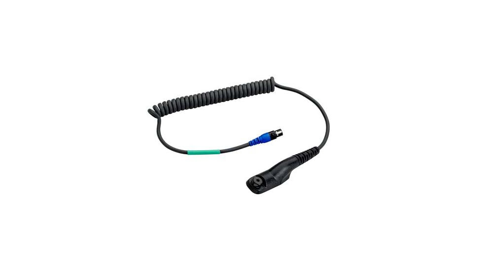 PELTOR Flex 2 Cable to Motorola Motrbo Dp4 And Ch-3 Headset -111, Black, FLX2-63-50