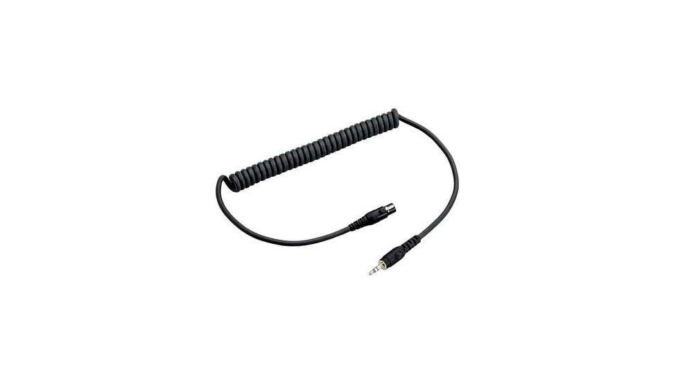 PELTOR FLX2 Cable, 3.5Mm Stereo Threaded, Black, FLX2-208