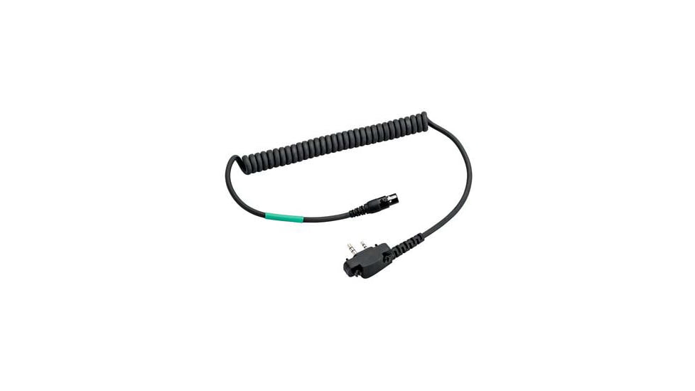 PELTOR FLX2 Cable, Icom 2-Pin X30, Black, FLX2-64