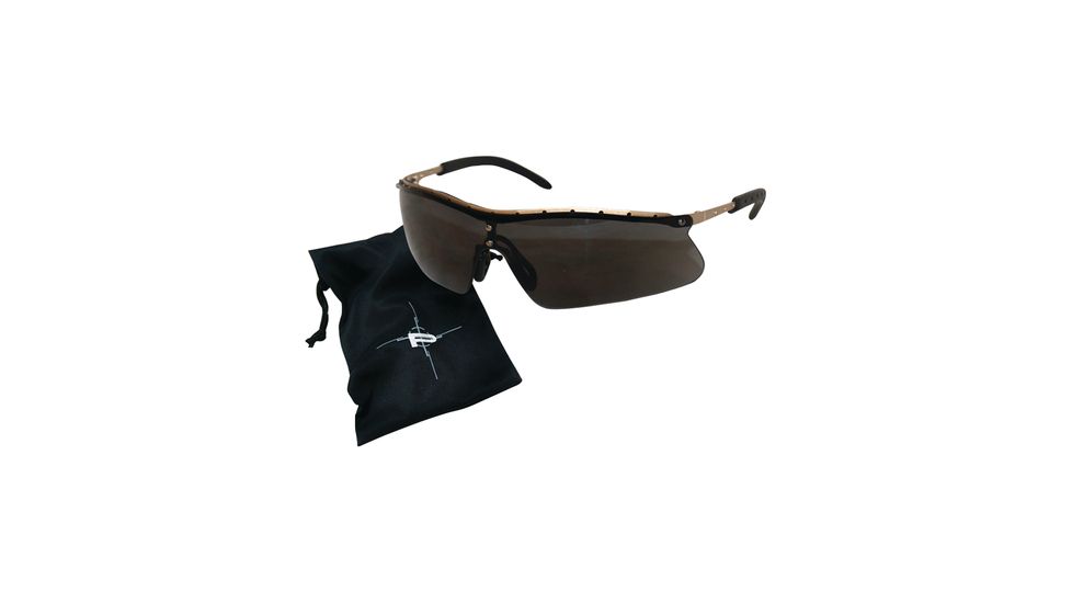 Peltor Metaliks Plus Safety Eyewear With Silverized Frame And Temples