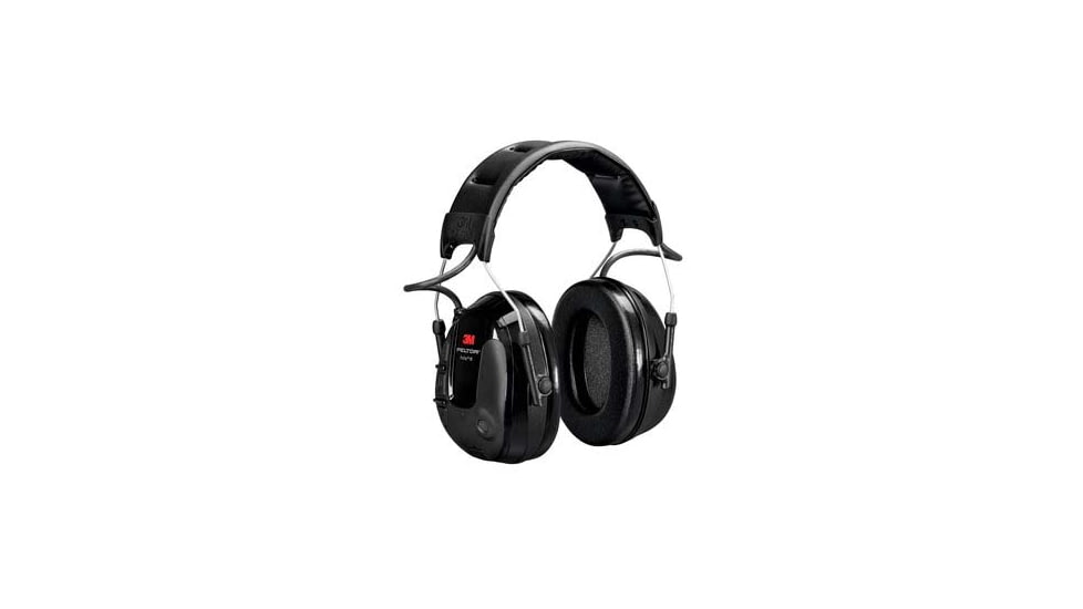 PELTOR Protac III Slim Headband Headset, Black, MT13H220A