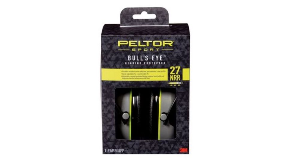 Peltor Sport Bull's Eye Hearing Protector Black