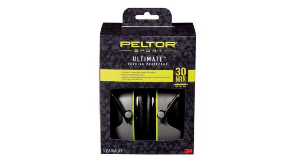 Peltor Sport Ultimate Hearing Protector Black