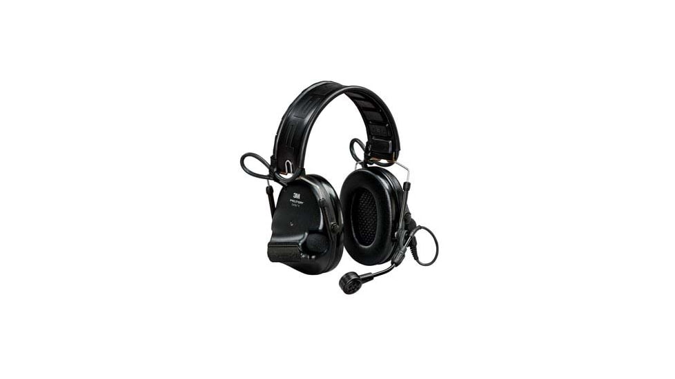 PELTOR Swattac VI NIB Foldable Mi Input Dynamic Boom Mic Headset, Black, MT20H682FB-09N SVS
