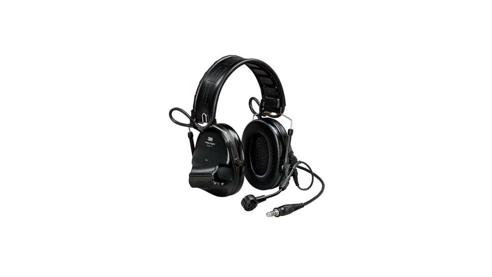 PELTOR ComTac VI NIB Headset, On/Over Ear, Black, MT20H682FB-47N SV