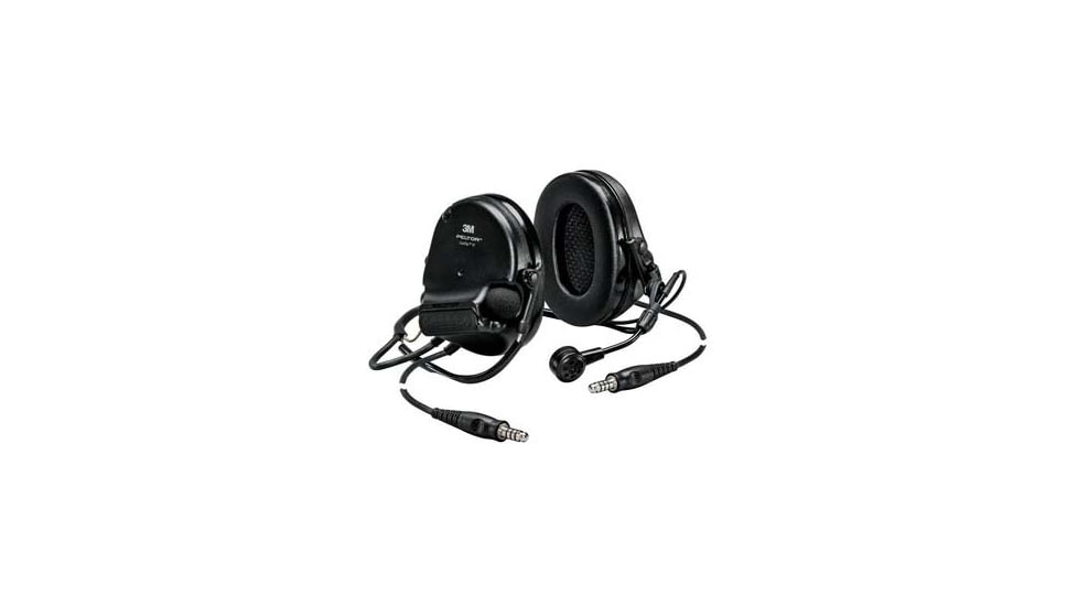 PELTOR ComTac VI NIB Headset, Neckband, Black, MT20H682BB-19N SV