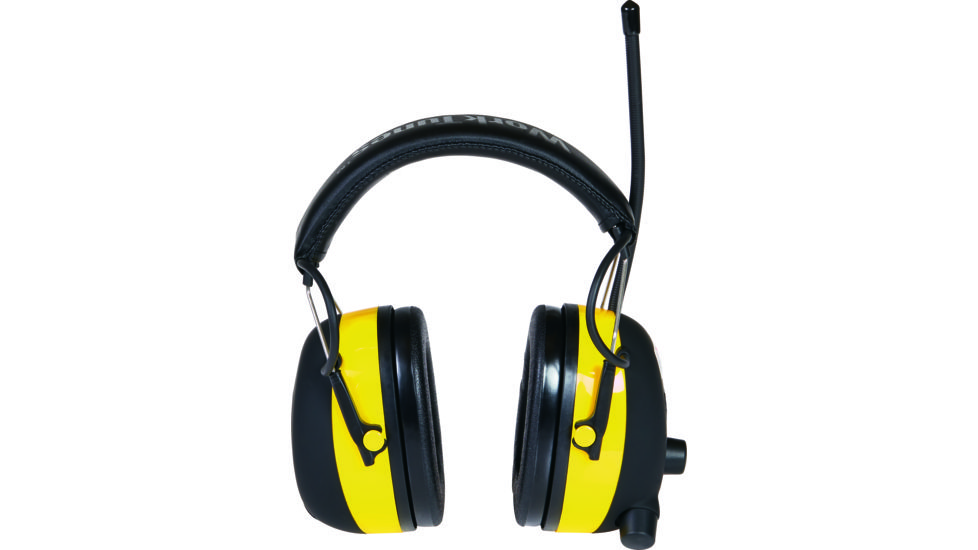 Peltor WorkTunes Hearing Protector With Digital Tuning Yellow/Black