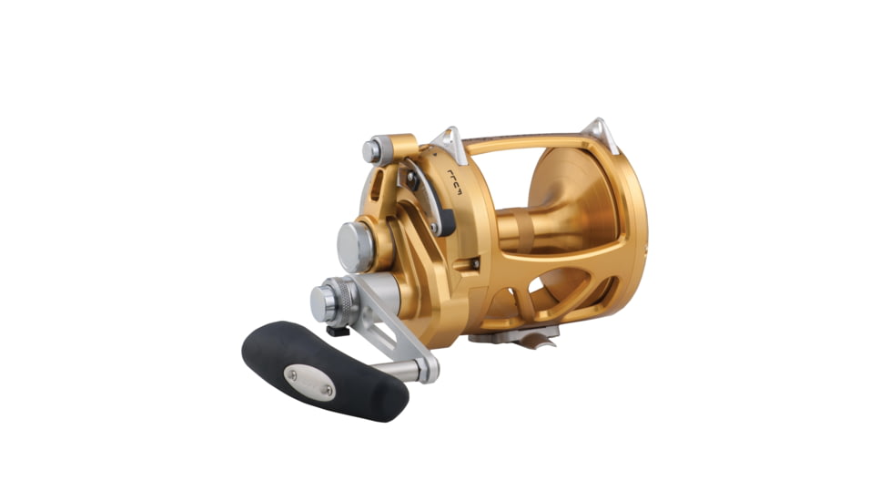 Penn Fishing International VISW Conventional Reel, 3.5/1 / 1.3/1, Right, 50, Gold, INT50VISW