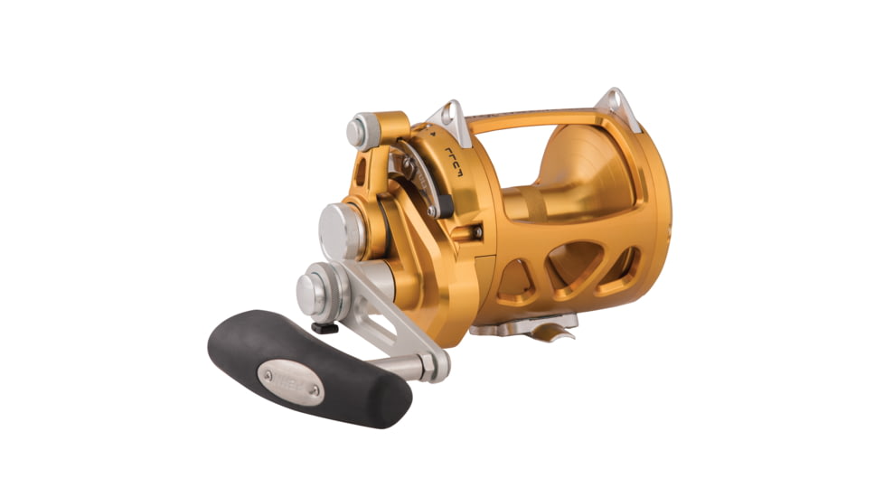 Penn Fishing International VISW Conventional Reel, 4.1/1 / 1.4/1, Right, 30, Gold, INT30VISW