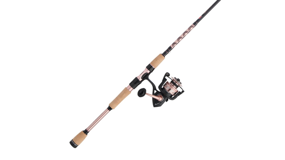 Penn Fishing Passion II Combo, 5.2/1, Right/Left, 2500, 7ft. Rod Length, Medium Light Power, Moderate Fast Action, 1 Piece Rod, Black/Rose Gold, PASII2500701ML