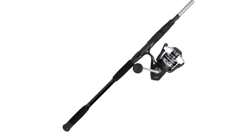 Penn Fishing Pursuit IV Combo, 4.7/1, Right/Left, 8000, 7ft. Rod Length, Heavy Power, Fast Action, 1 Piece Rod, Black/Silver, PURIV8000701H