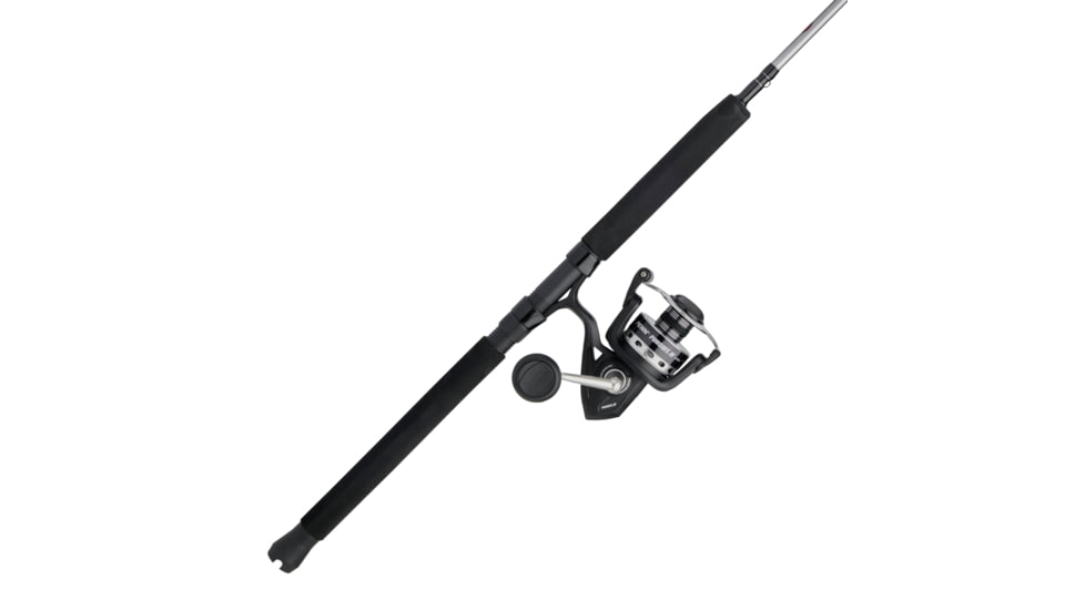 Penn Fishing Pursuit IV Combo, 5.6/1, Right/Left, 6000, 6ft. 6in. Rod Length, Medium Heavy Power, Fast Action, 1 Piece Rod, Black/Silver, PURIV6000661JG