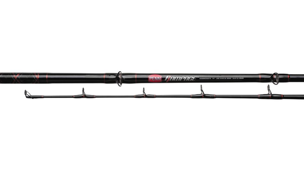 Penn Rampage Boat Casting Rod, 10-25 lb, 7ft. 180256