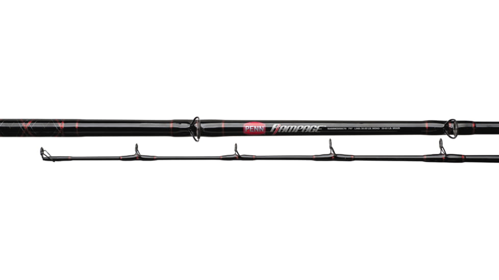 Penn Rampage Boat Casting Rod, 30-60 lb, 7ft. 180258