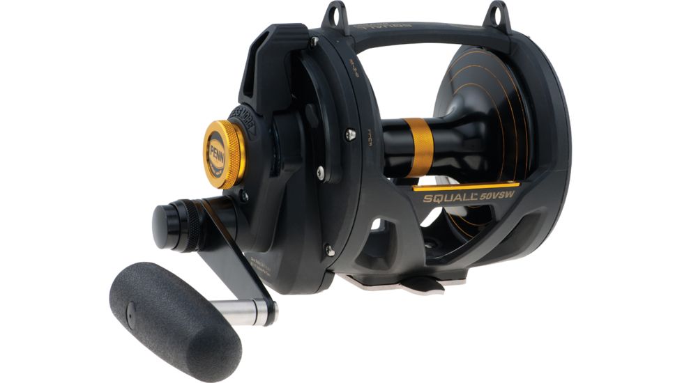 Penn Squall Lever Drag 2 Speed Reel, 50VSW 180433
