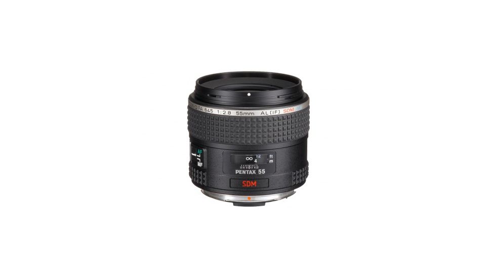 Pentax 645D FA 55mm F2.8 Lens, Black 26350