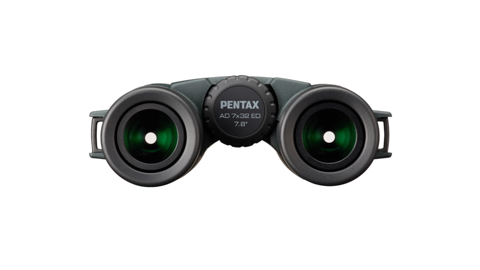 Pentax AD 7x32mm ED Roof Prism Binoculars, Dark Green, Compact, 62891