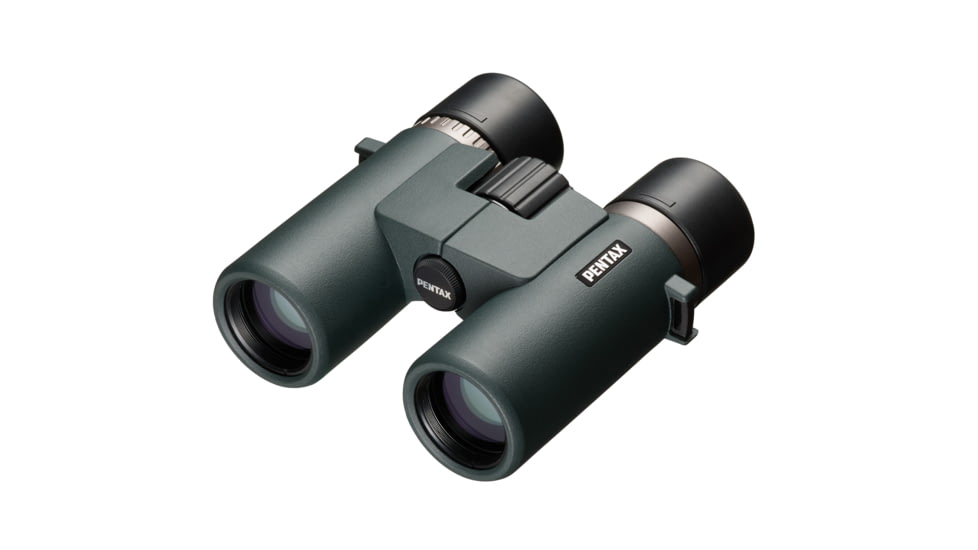 Pentax AD 7x32mm ED Roof Prism Binoculars, Dark Green, Compact, 62891