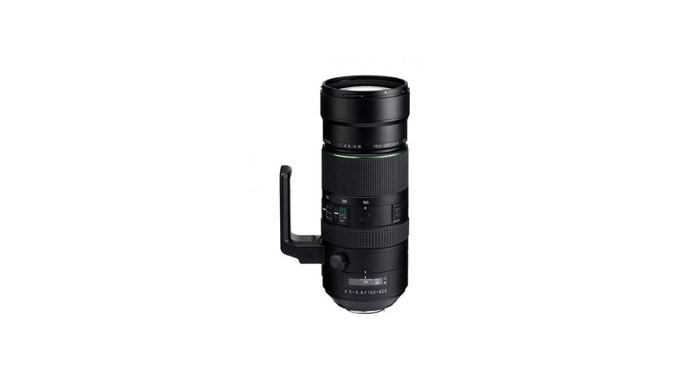 Pentax HD-D FA 150-450mm F4.5-5.6 ED DC AW Super-Telephoto Zoom Lens, Black 21340