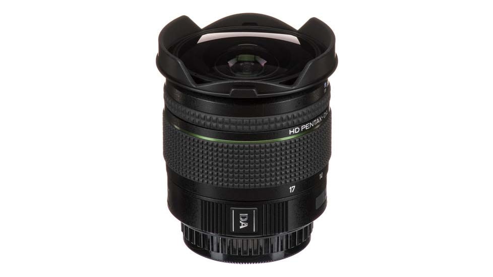 Pentax HD DA 10-17mm Fisheye F3.5-4.5 ED Lens, Black, 23130