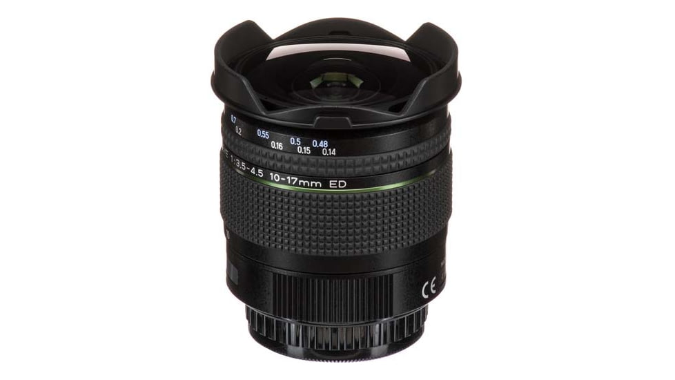 Pentax HD DA 10-17mm Fisheye F3.5-4.5 ED Lens, Black, 23130