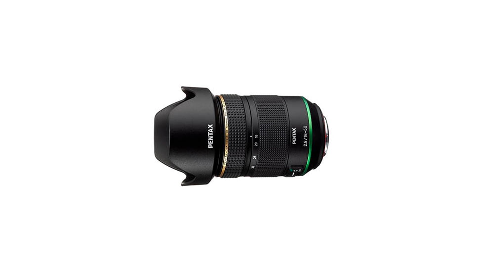 Pentax HD DA 16-50mm F2.8 ED PLM AW Lens, Black, 28030