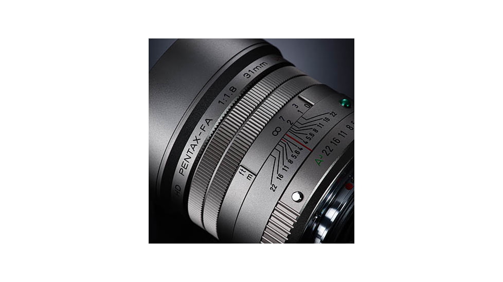 Pentax HD-FA 31mm F1.8 Ltd Lens, Silver, 20220