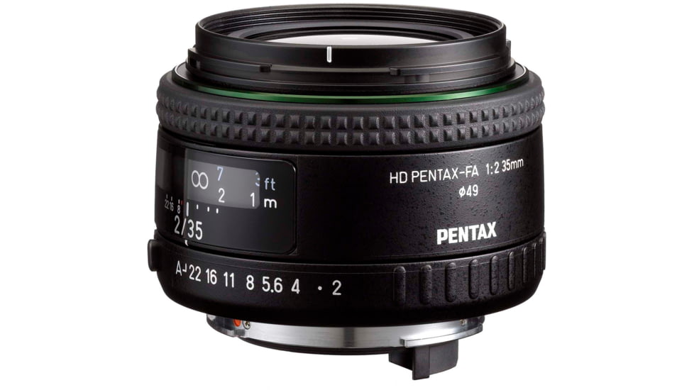 Pentax HD-FA 35mm F2 Lens, Black, 22860