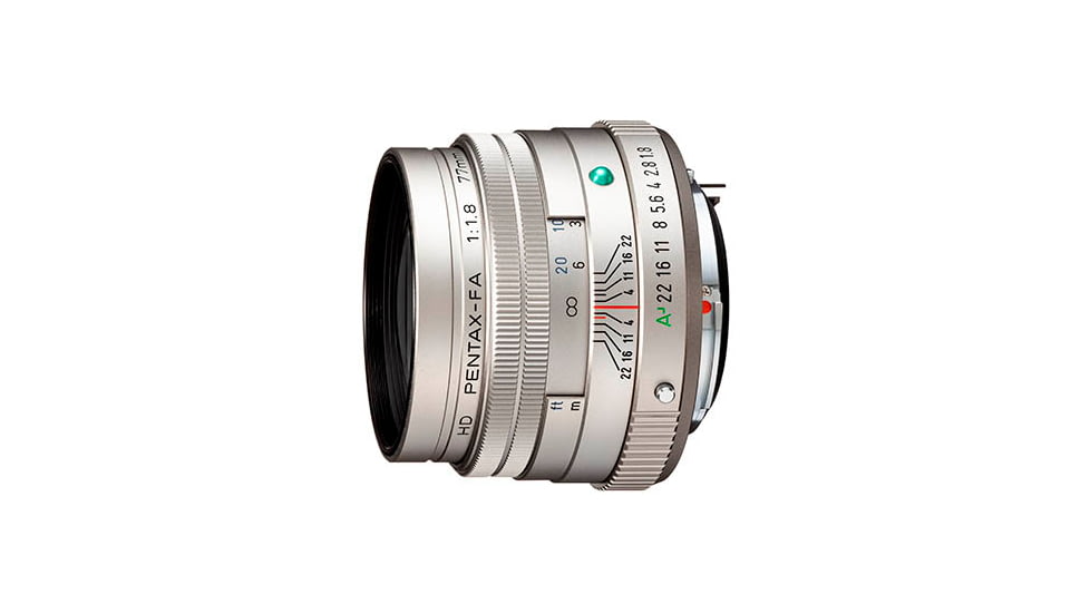 Pentax HD-FA 77mm F1.8 Ltd Lens, Silver, 27890