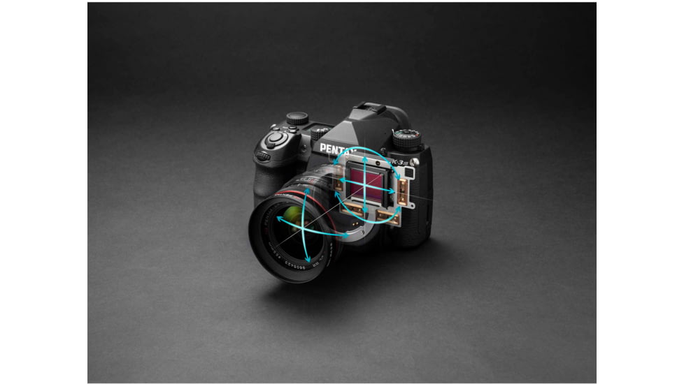 Pentax K-3 Mark III Advanced APS-C Digital SLR Camera, Black, 8.54 x 6.50 x 4.72in, 01051