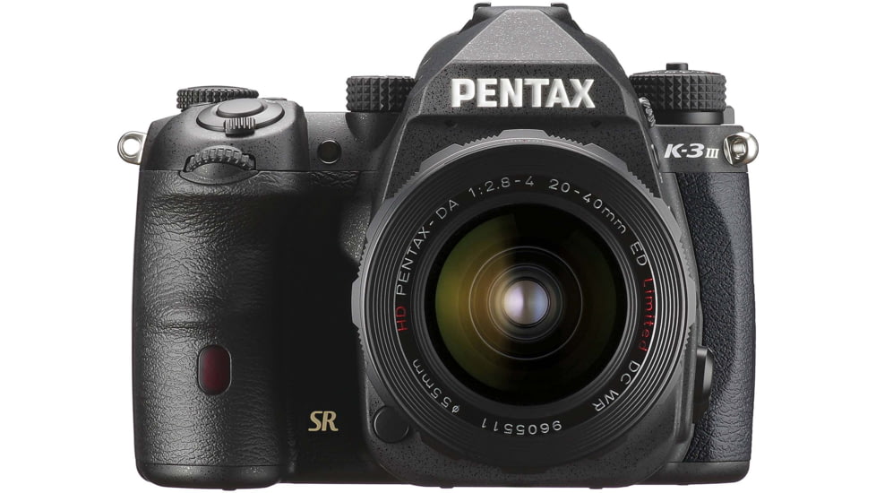 Pentax K-3 Mark III Advanced APS-C Digital SLR Camera with Battery Grip, Black, 9.84 x 6.97 x 4.72in, 01115