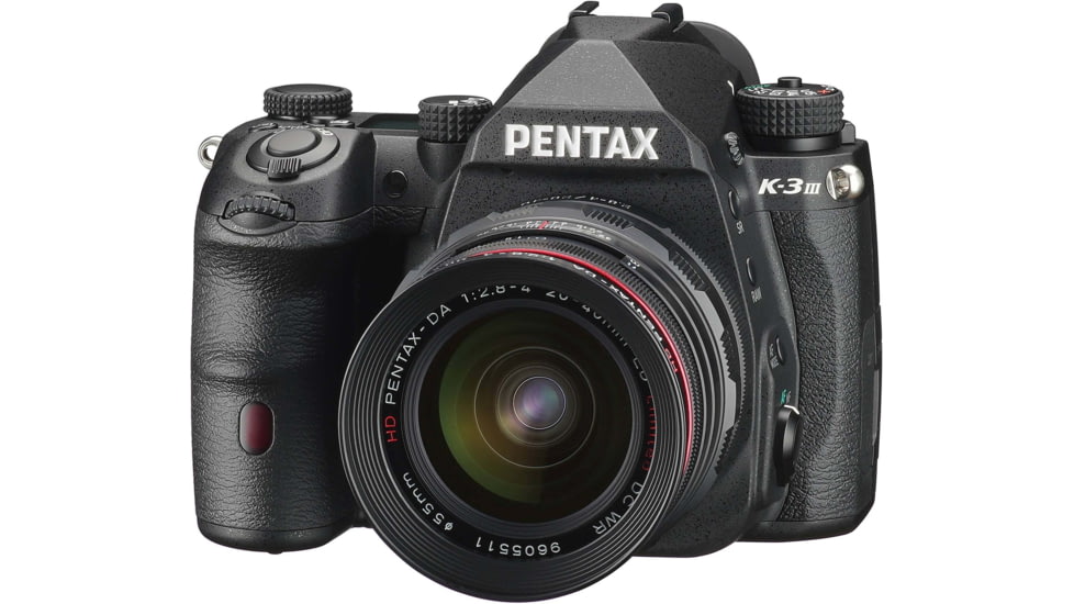 Pentax K-3 Mark III Advanced APS-C Digital SLR Camera with Battery Grip, Black, 9.84 x 6.97 x 4.72in, 01115