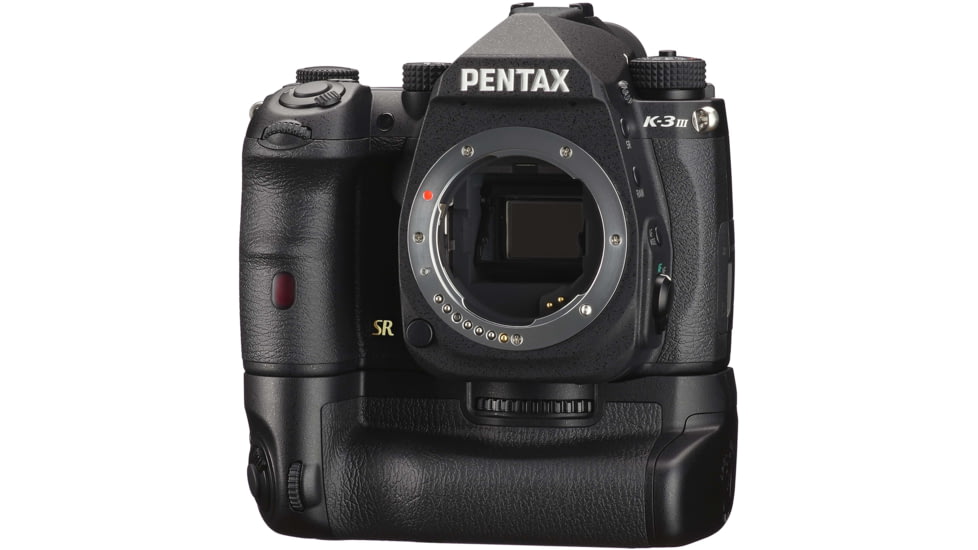 Pentax K-3 Mark III Advanced APS-C Digital SLR Camera with Battery Grip, Black, 9.84 x 6.97 x 4.72in, 01115