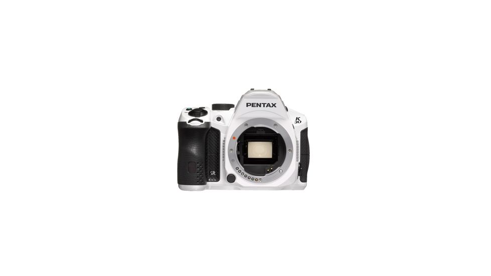 Pentax K-30 Digital SLR Camera - Body Kit White 15668