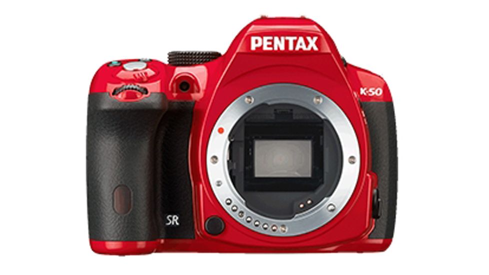 Pentax K-50 Digital SLR Camera, Red 10974