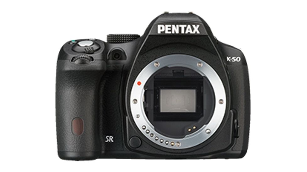 Pentax K-50 DSLR Camera, Black 10883