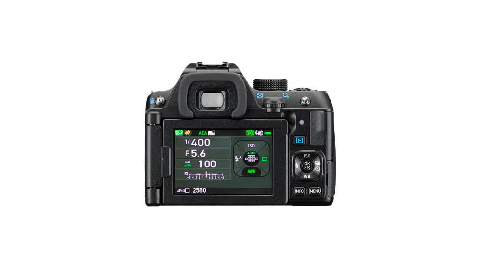 Pentax K-70 Camera Body Kit, Silver, Compact, 16981