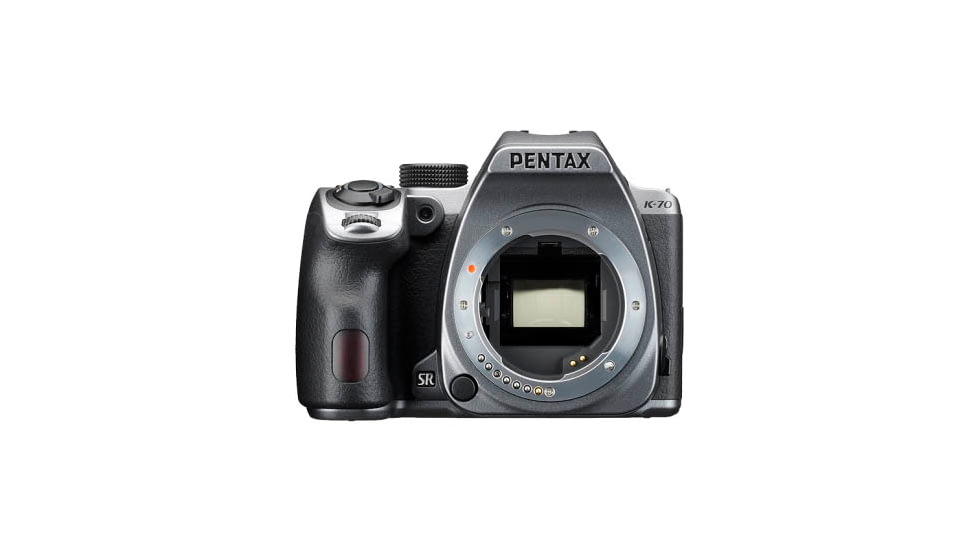 Pentax K-70 Camera Body Kit, Silver, Compact, 16981