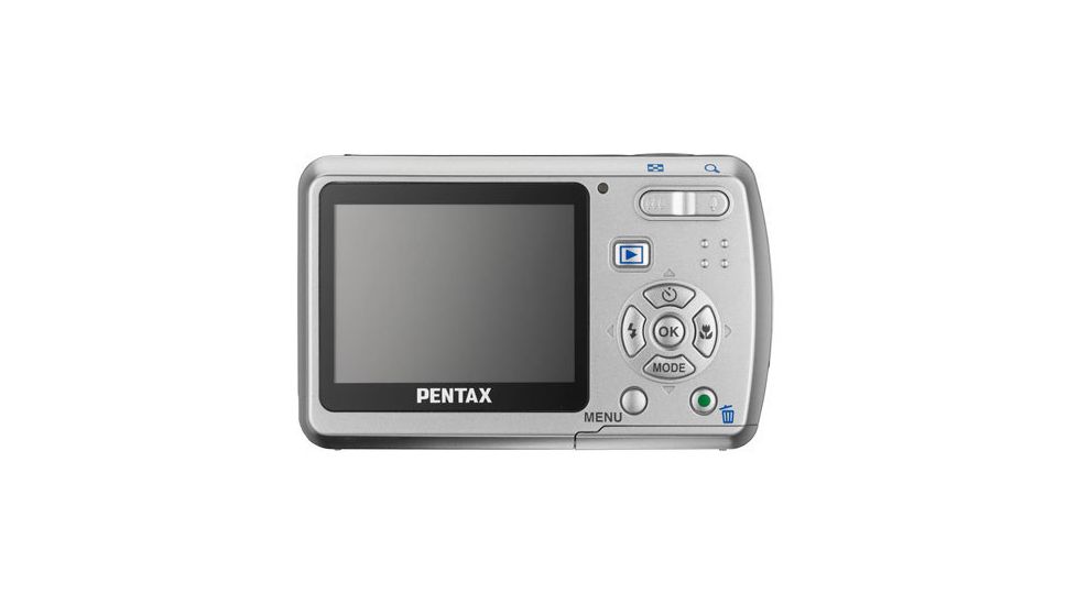 Pentax Optio E50 Back View