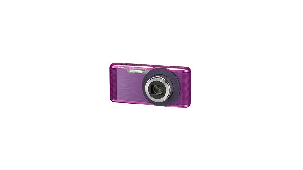 Pentax Optio LS465 Compact Camera, Ruby Pink US 14071